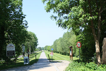Radwanderweg auf Usedom
